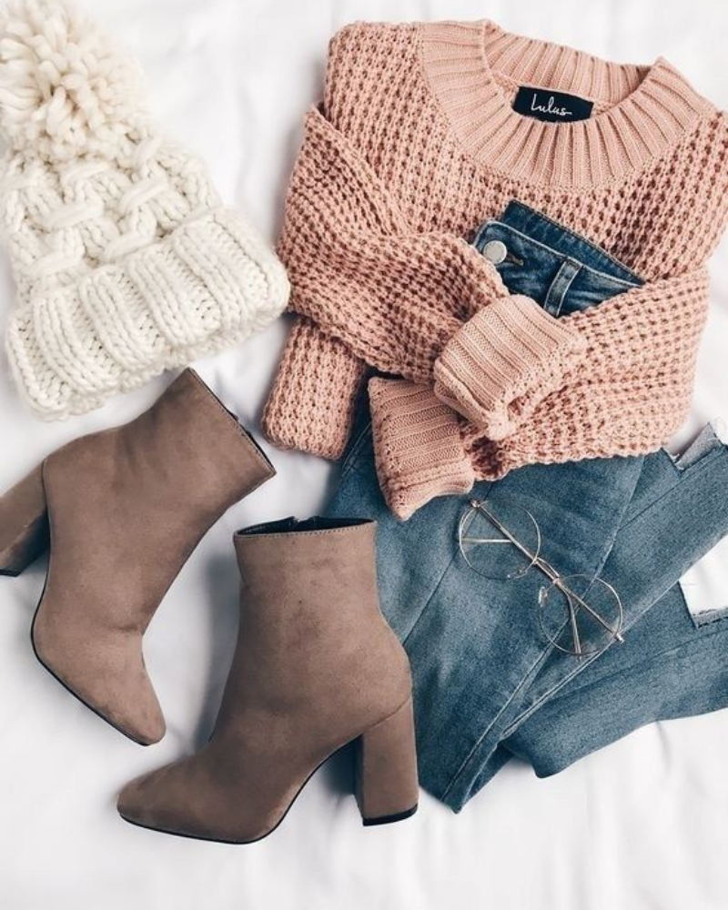 winter brunch outfit